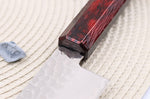 Couteau de chef japonais 21cm Sakai Takayuki Nanairo Wine Damas VG10