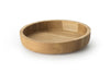 Plateau de service rond Continenta en chêne Ø20x4,3cm