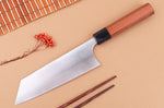 Couteau bunka japonais artisanal Shibata Koutetsu R2 18cm