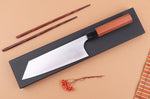 Couteau bunka japonais artisanal Shibata Koutetsu R2 18cm