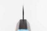 Couteau universel japonais artisanal Yu Kurosaki Fujin 15cm SG2 turquoise