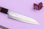 Couteau universel 13,5cm japonais artisanal Makoto Kurosaki VG7 Damas martelé
