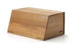 Boite à pain Continenta en bois de chêne 40x26x18,5cm