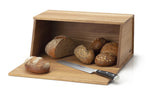 Boite à pain Continenta en bois de chêne 40x26x18,5cm