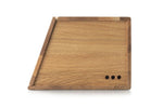 Boite à pain Continenta en bois de chêne 40x26x18,5cm