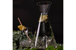 Carafe à eau Alaskan Maker Topographic Mont Blanc en verre cristallin
