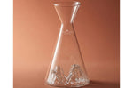 Carafe à eau Alaskan Maker Topographic Grand Canyon en verre cristallin