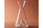 Carafe à eau Alaskan Maker Topographic Mont Cervin en verre cristallin