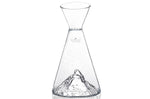 Carafe à eau Alaskan Maker Topographic Mont Cervin en verre cristallin