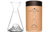 Carafe à eau Alaskan Maker Topographic Pic du midi en verre cristallin
