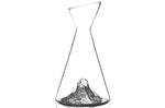 Carafe à eau Alaskan Maker Topographic Pic du midi en verre cristallin