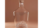 Carafe à spiritueux Alaskan Maker Topographic Mont Blanc en verre cristallin