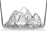 Carafe à spiritueux Alaskan Maker Topographic Mont Everest en verre cristallin