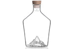 Carafe à spiritueux Alaskan Maker Topographic Mont Cervin en verre cristallin
