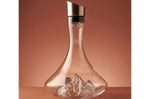 Carafe à vin Alaskan Maker Topographic Mont Everest en verre cristallin