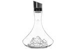 Carafe à vin Alaskan Maker Topographic Mont Everest en verre cristallin