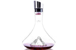 Carafe à vin Alaskan Maker Topographic Mont Cervin en verre cristallin