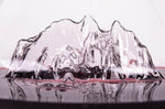Carafe à vin Alaskan Maker Topographic Mont Rosa en verre cristallin