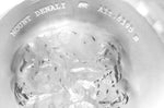Set de 2 verres à spiritueux Alaskan Maker Topographic Mont Fuji & Denali en verre cristallin
