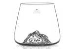 Set de 2 verres à spiritueux Alaskan Maker Topographic Mont Fuji & Denali en verre cristallin
