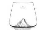 Set de 2 verres à spiritueux Alaskan Maker Topographic Grand Canyon & Matterhorn en verre cristallin