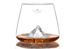 Set de 2 verres à spiritueux Alaskan Maker Topographic Grand Canyon & Matterhorn en verre cristallin
