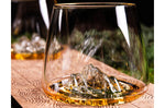 Set de 2 verres à spiritueux Alaskan Maker Topographic Tre Cime & Mont Rosa en verre cristallin