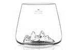 Set de 2 verres à spiritueux Alaskan Maker Topographic Tre Cime & Mont Rosa en verre cristallin