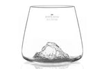 Set de 2 verres à spiritueux Alaskan Maker Topographic Tre Cime & Mont Rosa en verre cristallin