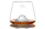 Set de 2 verres à spiritueux Alaskan Maker Topographic Tre Cime & Mont Rosa en verre cristallin