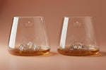 Set de 2 verres à spiritueux Alaskan Maker Topographic Zugspitze & Watzmann en verre cristallin