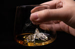 Set de 2 verres à spiritueux Alaskan Maker Topographic Zugspitze & Watzmann en verre cristallin