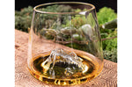 Set de 2 verres à spiritueux Alaskan Maker Topographic Zugspitze & Watzmann en verre cristallin