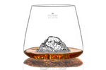 Set de 2 verres à spiritueux Alaskan Maker Topographic Zugspitze & Watzmann en verre cristallin