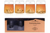 Set de 4 shooters Alaskan Maker Topographic en verre cristallin