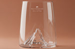 Set de 4 shooters Alaskan Maker Topographic en verre cristallin