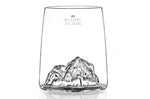Set de 4 shooters Alaskan Maker Topographic en verre cristallin