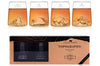 Set de 4 shooters Alaskan Maker Topographic en verre cristallin Swiss Edition