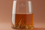 Set de 4 shooters Alaskan Maker Topographic en verre cristallin Swiss Edition
