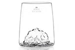 Set de 4 shooters Alaskan Maker Topographic en verre cristallin Swiss Edition