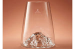 Verre à spiritueux long Alaskan Maker Topographic Etna en verre cristallin