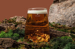 Verre à spiritueux long Alaskan Maker Topographic Fitz Roy en verre cristallin