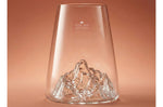 Verre à spiritueux long Alaskan Maker Topographic Fitz Roy en verre cristallin