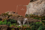 Verre à spiritueux long Alaskan Maker Topographic Grand Canyon en verre cristallin
