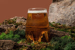 Verre à spiritueux long Alaskan Maker Topographic Grand Canyon en verre cristallin