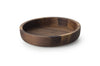 Plateau de service rond Continenta en noyer Ø20x4,3cm
