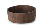 Saladier Continenta en bois de noyer Ø31x12cm