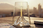 Verre à spiritueux long Alaskan Maker Topographic Jungfrau en verre cristallin