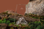 Verre à spiritueux long Alaskan Maker Topographic Jungfrau en verre cristallin