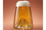 Verre à spiritueux long Alaskan Maker Topographic Jungfrau en verre cristallin